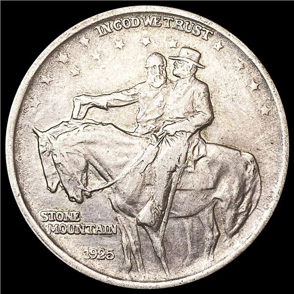 1925 Stone Mountain Half Dollar NEARLY UNCIRCULATE