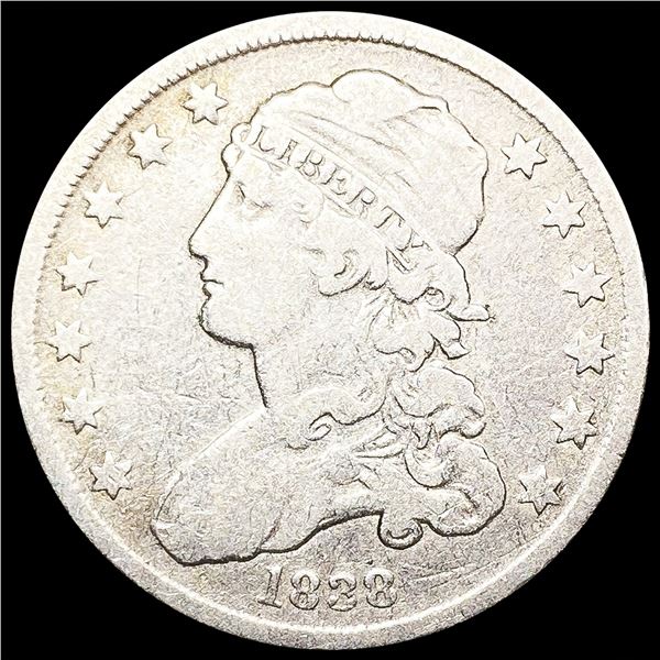 1838 Capped Bust Quarter NICELY CIRCULATED