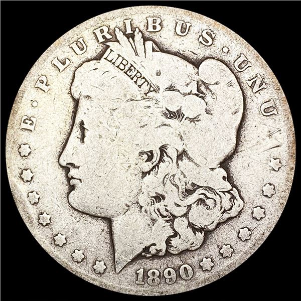 1890-CC Morgan Silver Dollar NICELY CIRCULATED