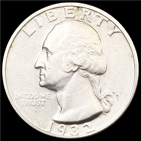 1932-S Washington Silver Quarter CLOSELY UNCIRCULA