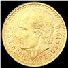 Image 1 : 1918 Mexico .0603oz Gold 2 1/2 Pesos CLOSELY UNCIR