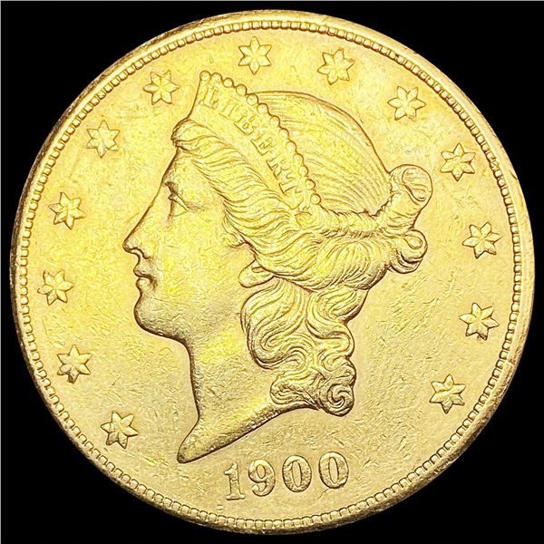 1900-S $20 Gold Double Eagle UNCIRCULATED