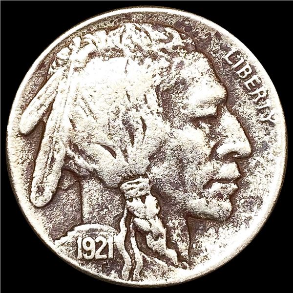 1921-S Buffalo Nickel NICELY CIRCULATED