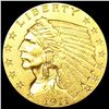 Image 1 : 1911 $2.50 Gold Quarter Eagle UNCIRCULATED