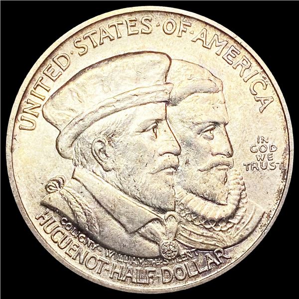 1924 Huguenot Half Dollar UNCIRCULATED