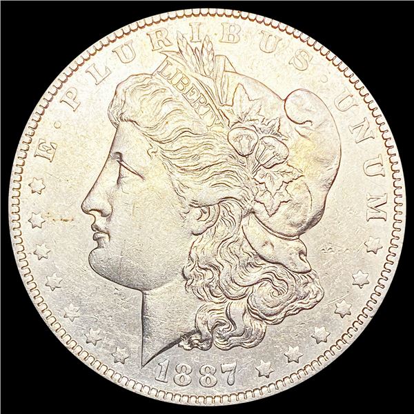 1887-O Morgan Silver Dollar CLOSELY UNCIRCULATED