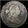Image 1 : 1801 3 Errors Rev Large Cent NICELY CIRCULATED
