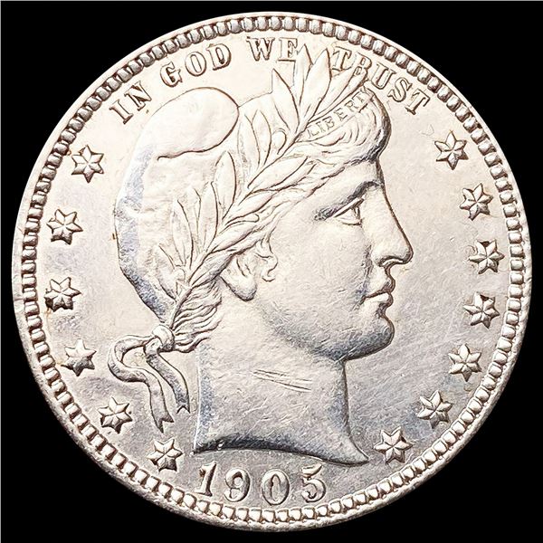 1905-S Barber Quarter UNCIRCULATED