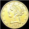 Image 1 : 1882 $5 Gold Half Eagle CLOSELY UNCIRCULATED