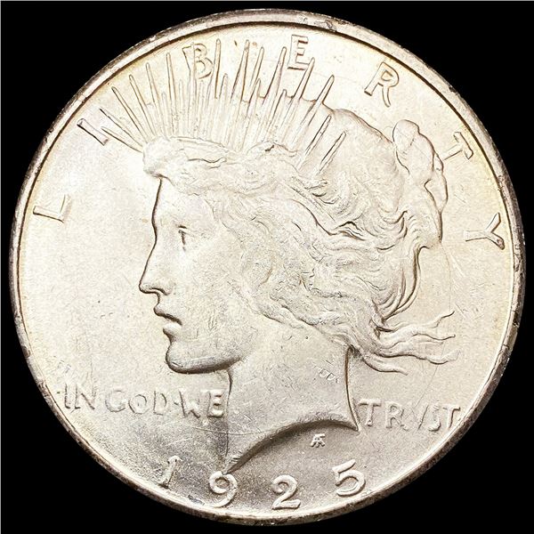 1925-S Silver Peace Dollar UNCIRCULATED