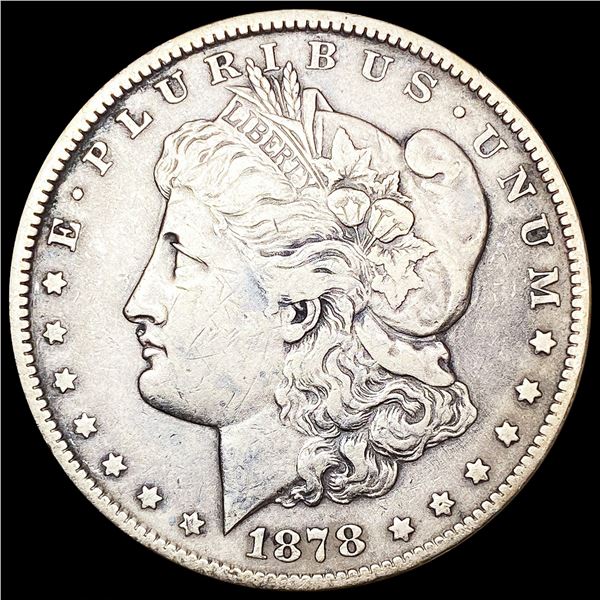 1878-CC Morgan Silver Dollar LIGHTLY CIRCULATED