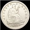 Image 1 : 1853 Arws & Rays Seated Liberty Quarter CLOSELY UN