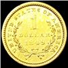 Image 2 : 1849 Rare Gold Dollar CLOSELY UNCIRCULATED