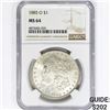 Image 1 : 1885-O Morgan Silver Dollar NGC MS64