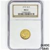 Image 1 : 1913 $2.50 Gold Quarter Eagle NGC MS61