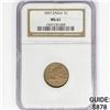Image 1 : 1857 Flying Eagle Cent NGC MS61