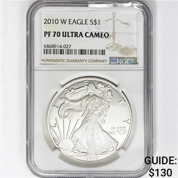 2010-W American Silver Eagle NGC PF70 UC