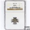 Image 1 : 1859 Silver Three Cent NGC MS65
