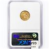 Image 2 : 1929 $2.50 Gold Quarter Eagle NGC MS61