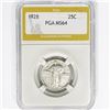 Image 1 : 1928 Standing Liberty Quarter PGA MS64