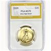 Image 1 : 2009 $20 31.1g AGE PGA MS70 Ultra HR