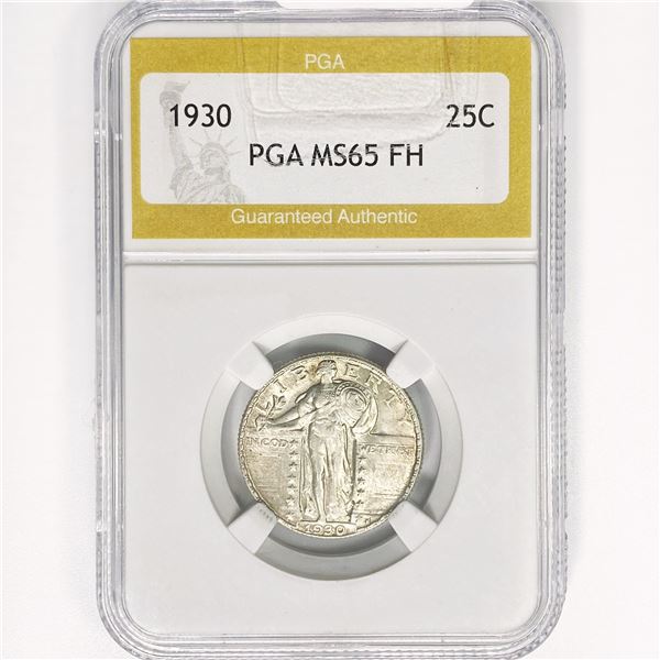 1930 Standing Liberty Quarter PGA MS65 FH