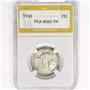 Image 1 : 1930 Standing Liberty Quarter PGA MS65 FH