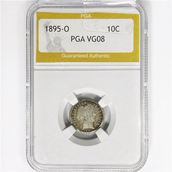 1895-O Barber Dime PGA VG08