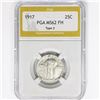 Image 1 : 1917 Standing Liberty Quarter PGA MS62 FH Type 2