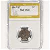 Image 1 : 1867/67 Indian Head Cent PGA XF40