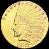 Image 1 : 1910-D $10 Gold Eagle CLOSELY UNCIRCULATED