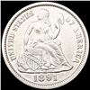 Image 1 : 1891 Seated Liberty Dime CLOSELY UNCIRCULATED