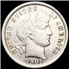Image 1 : 1901 Barber Dime CLOSELY UNCIRCULATED