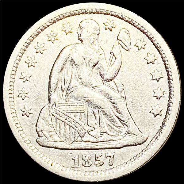 1857 Seated Liberty Dime UNCIRCULATED