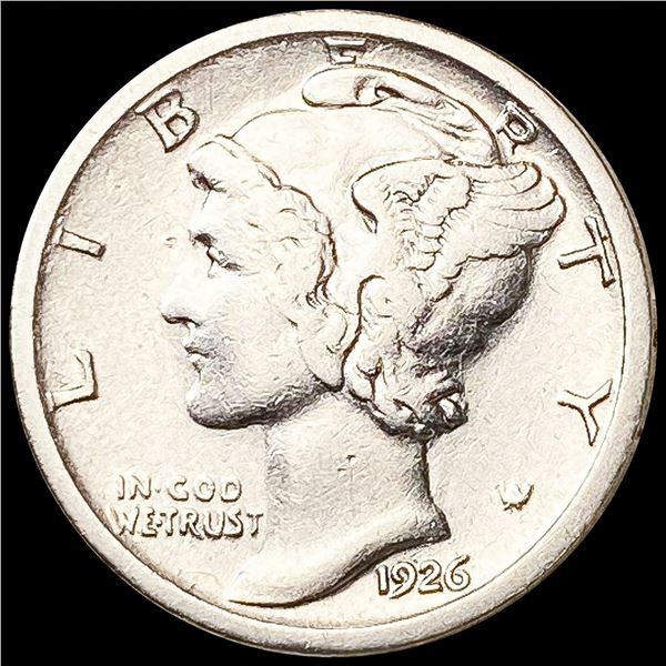 1926-S Mercury Dime NEARLY UNCIRCULATED