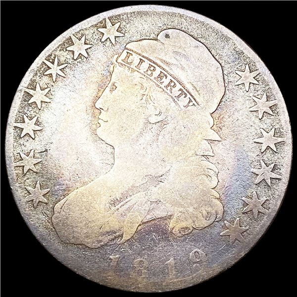 1819 Capped Bust Half Dollar NICELY CIRCULATED