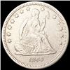 Image 1 : 1860 Seated Liberty Quarter UNCIRCULATED