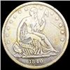 Image 1 : 1840 Sm Ltrs Seated Liberty Half Dollar ABOUT UNCI