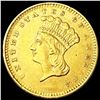 Image 1 : 1856 Rare Gold Dollar UNCIRCULATED