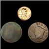 Image 1 : (3) Varied US Cents (1802, 1821, 1936) HIGH GRADE