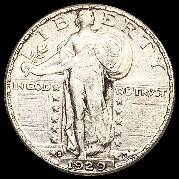 1929-S Standing Liberty Quarter CLOSELY UNCIRCULAT