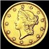 Image 1 : 1852 Rare Gold Dollar UNCIRCULATED