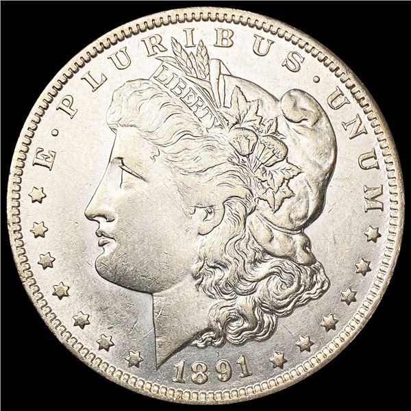 1891-O Morgan Silver Dollar NEARLY UNCIRCULATED