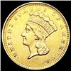 Image 1 : 1857 Rare Gold Dollar UNCIRCULATED