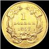 Image 2 : 1857 Rare Gold Dollar UNCIRCULATED