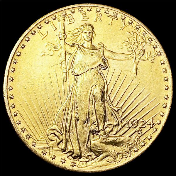 1924 $20 Gold Double Eagle UNCIRCULATED