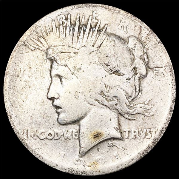 1921 Silver Peace Dollar NICELY CIRCULATED