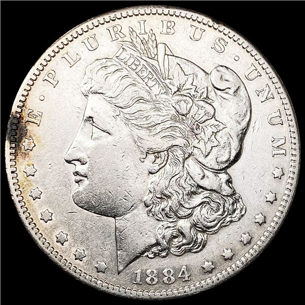 1884-S Morgan Silver Dollar CLOSELY UNCIRCULATED