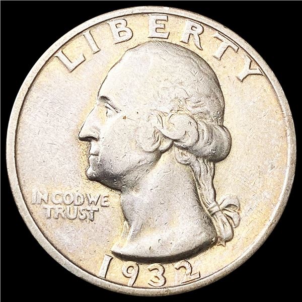 1932-S Washington Silver Quarter CLOSELY UNCIRCULA