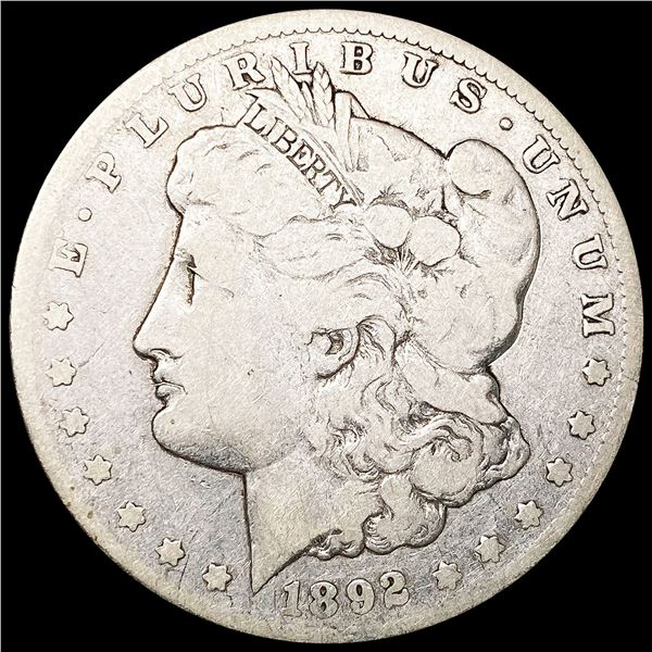 1892-CC Morgan Silver Dollar NICELY CIRCULATED